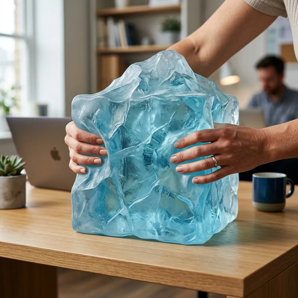NeeDoh Nice Berg in-hand scale preview
