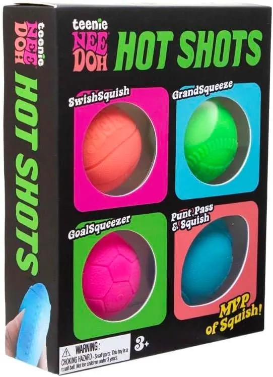 NeeDoh Hot Shots teenie multipack product photo